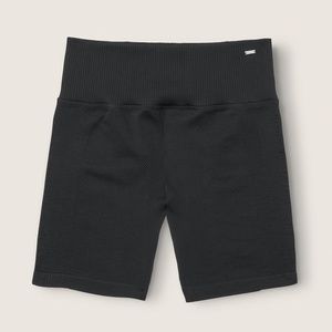 Victoria's Secret PINK Seamless High Waist 6" Textured Rib Bike Workout Shorts